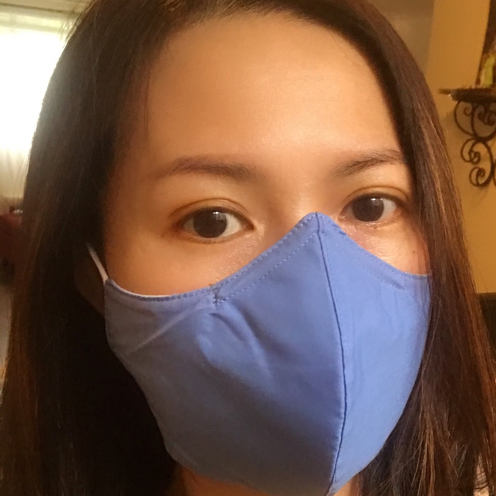 5 cloth face masks
